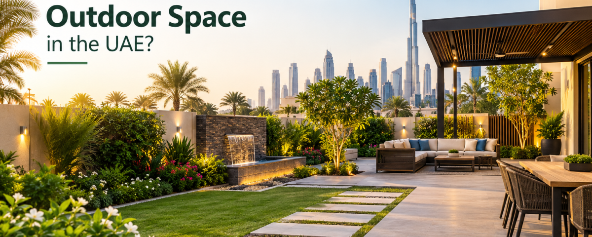 How to Create a Beautiful and Functional Outdoor Space in the UAE?