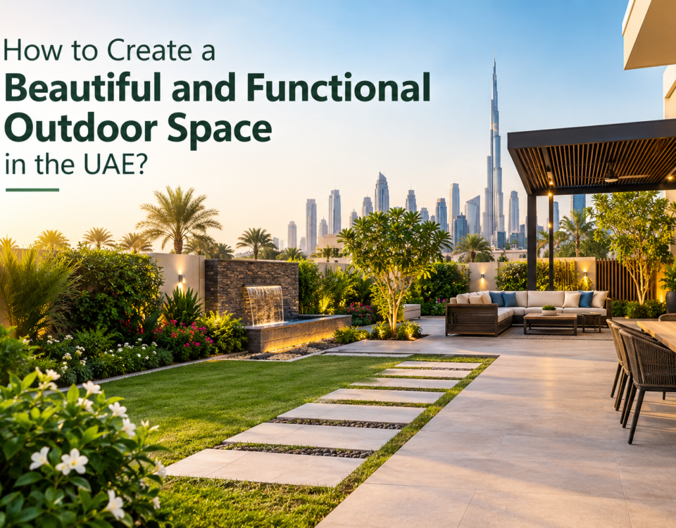 How to Create a Beautiful and Functional Outdoor Space in the UAE?