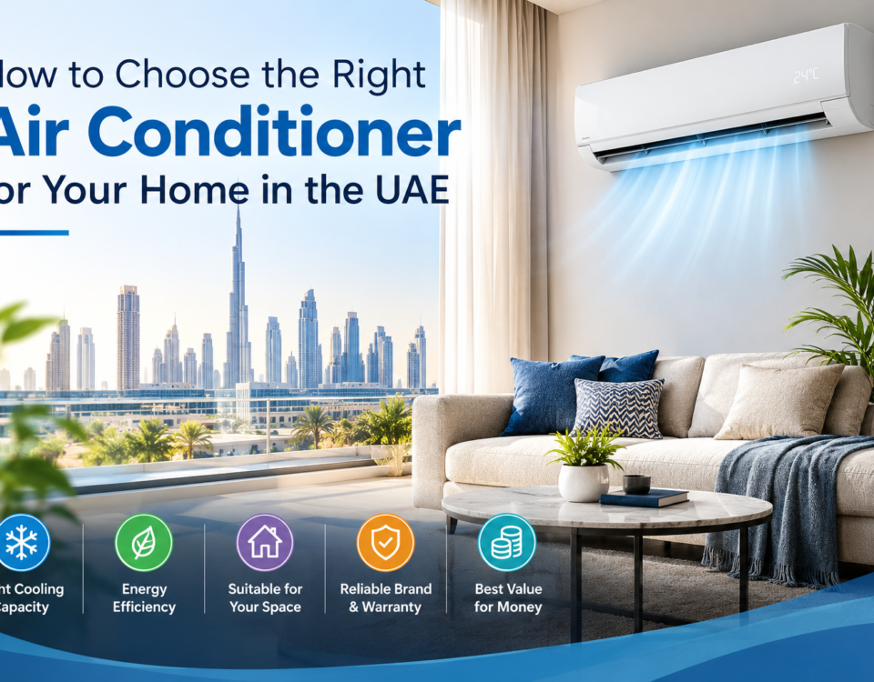 How to Choose the Right Air Conditioner for Your Home in the UAE?