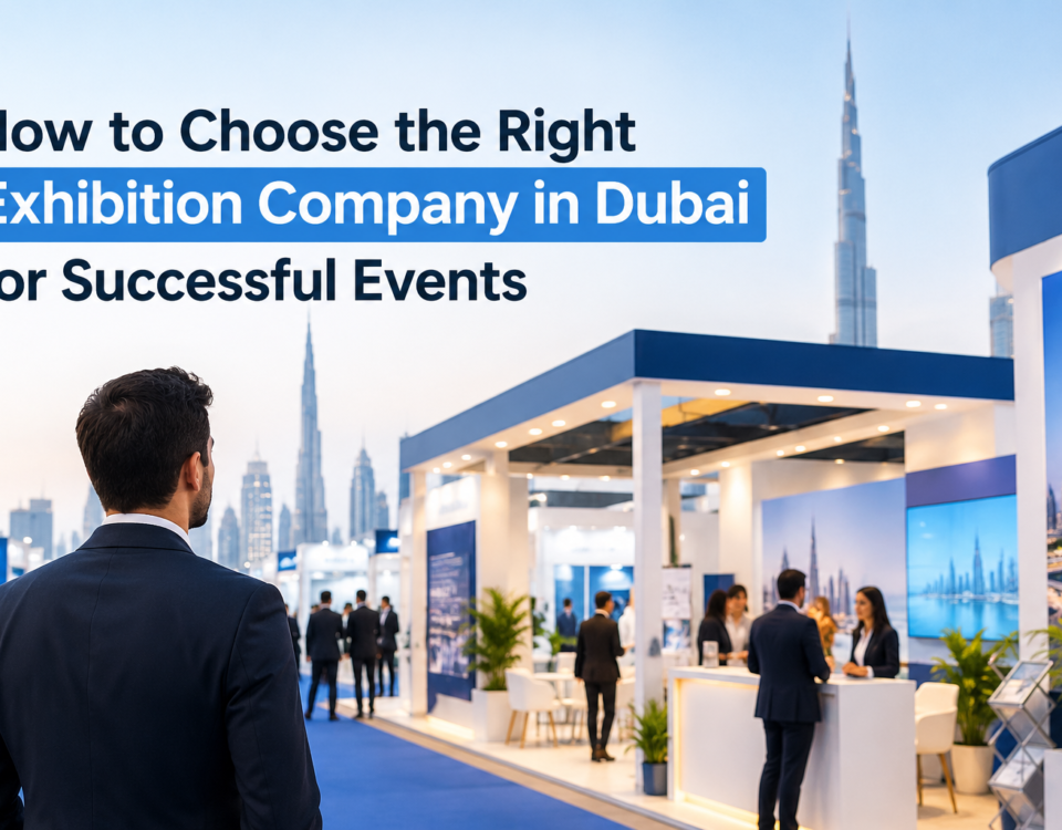 How to Choose the Right Exhibition Company in Dubai for Successful Events?