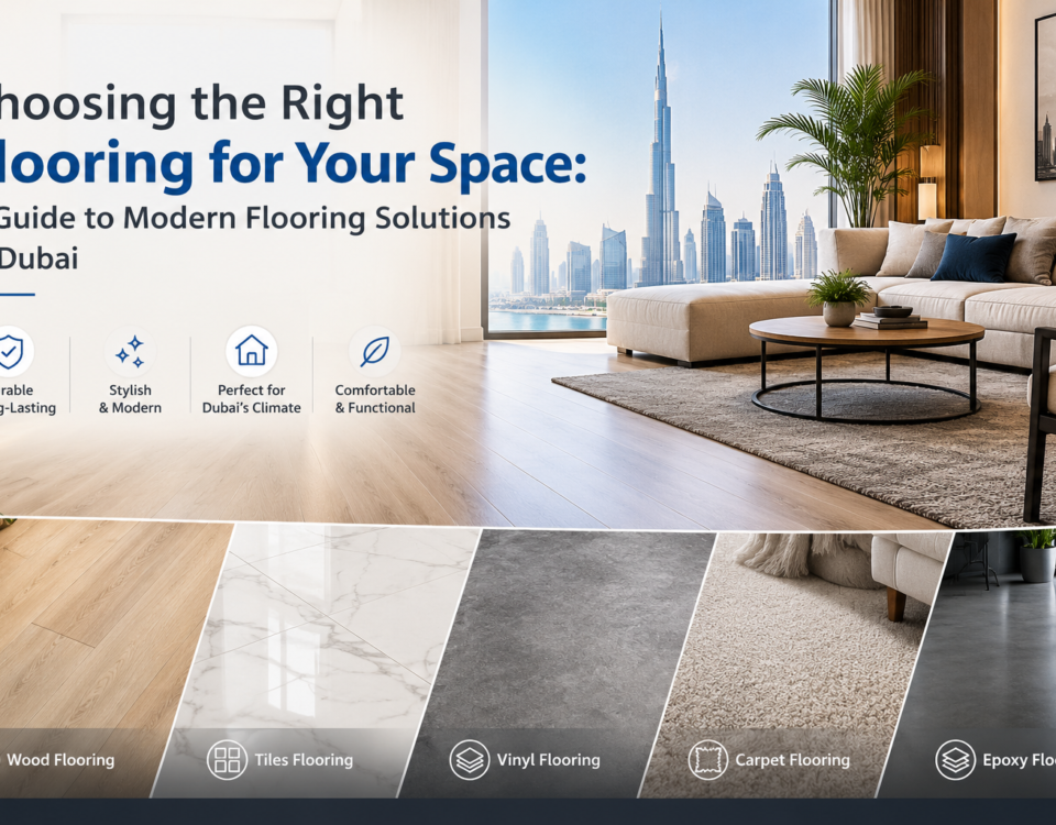 Choosing the Right Flooring for Your Space: A Guide to Modern Flooring Solutions in Dubai
