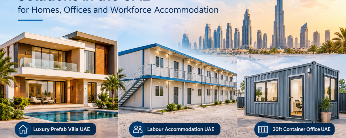 Modern Prefabricated Building Solutions in the UAE for Homes