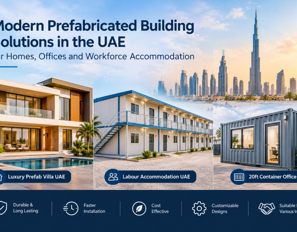Modern Prefabricated Building Solutions in the UAE for Homes