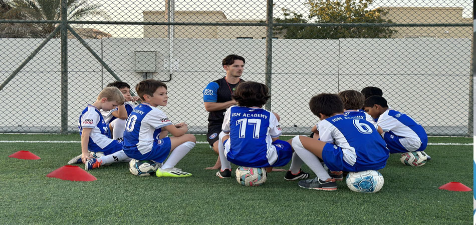 Football coaching for kids Dubai