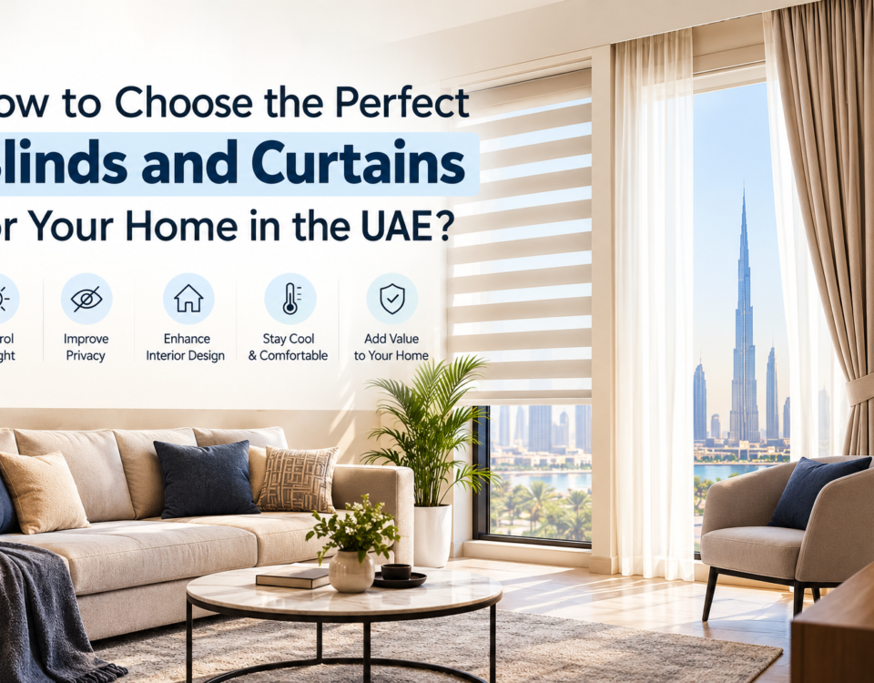How to Choose the Perfect Blinds and Curtains for Your Home in the UAE?
